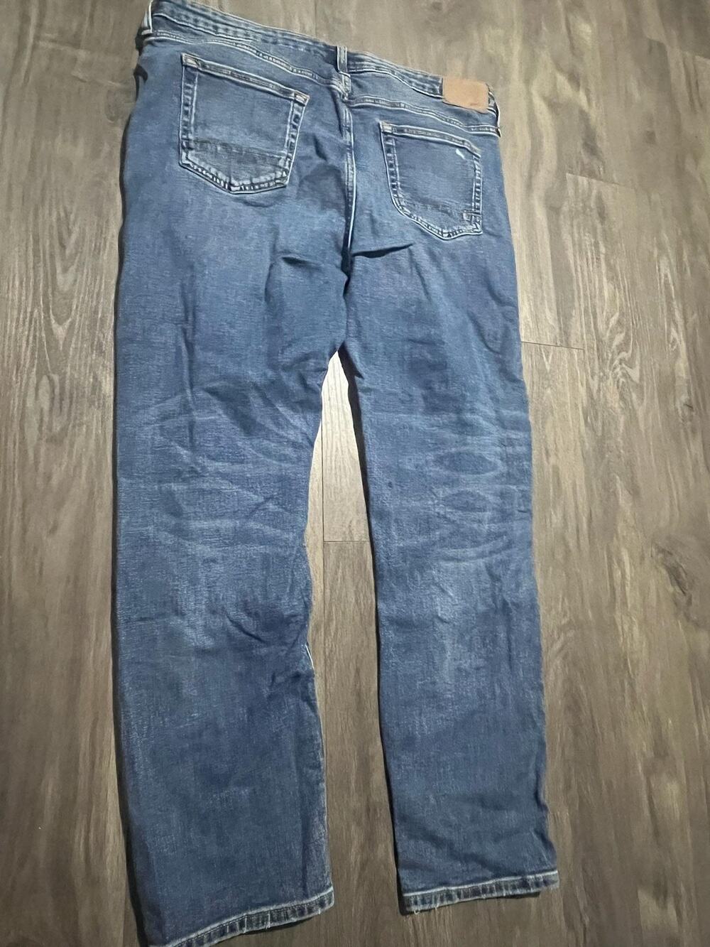 Altar'd State Jeans Womens 26 Blue Flared High Rise Light Wash Stretch Pockets